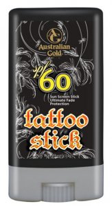Карандаш для защиты татуировок в солярии и на солнце SPF 60 TATTOO STICK