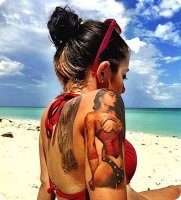 защита татуировок на солнце