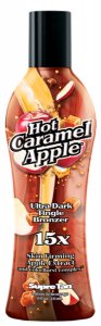 Крем для солярия с тинглами и бронзаторами HOT CARAMEL APPLE (15X)