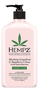 Закрепляющий загар и увлажняющий крем HEMPZ BLUSHING GRAPEFRUIT & RASPBERRY CREME (грейпфрут + малина)