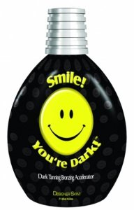 Крем для солярия с бронзаторами SMILE! YOU'RE DARK!